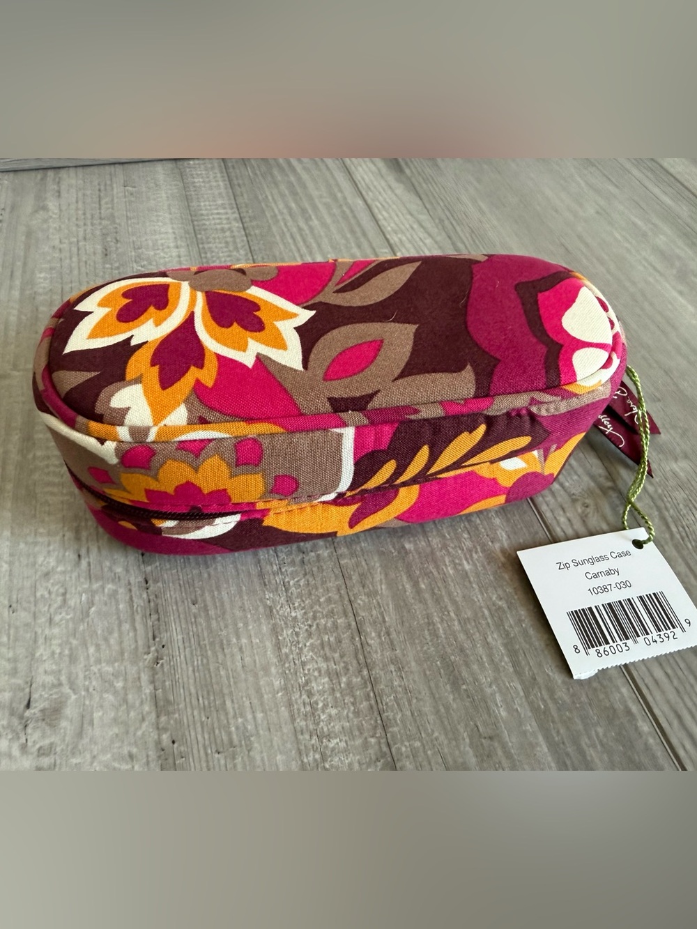 Vera Bradley Zip Sunglass Case in Carnaby NWT